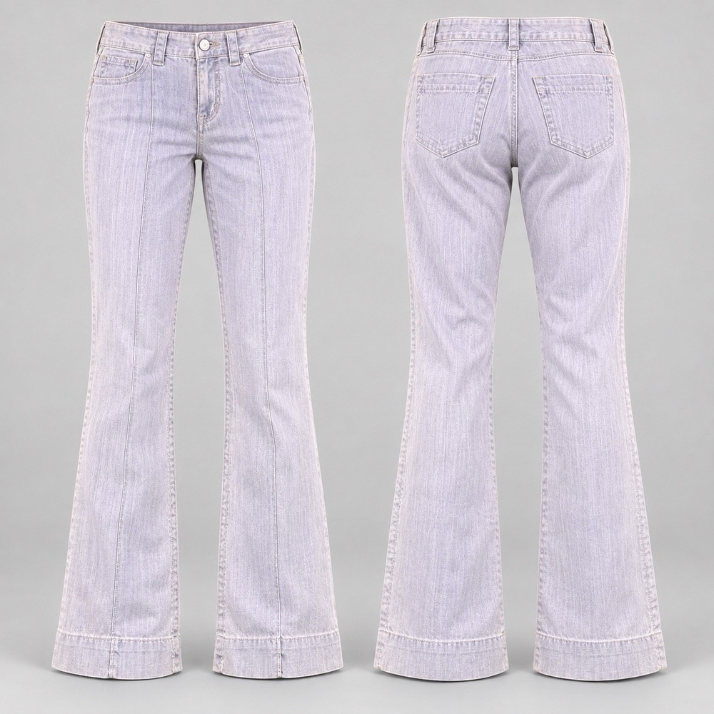Cabi  jeans womens 6 Wide Leg Pants High Rise nwt pintuck front light wash 30X34